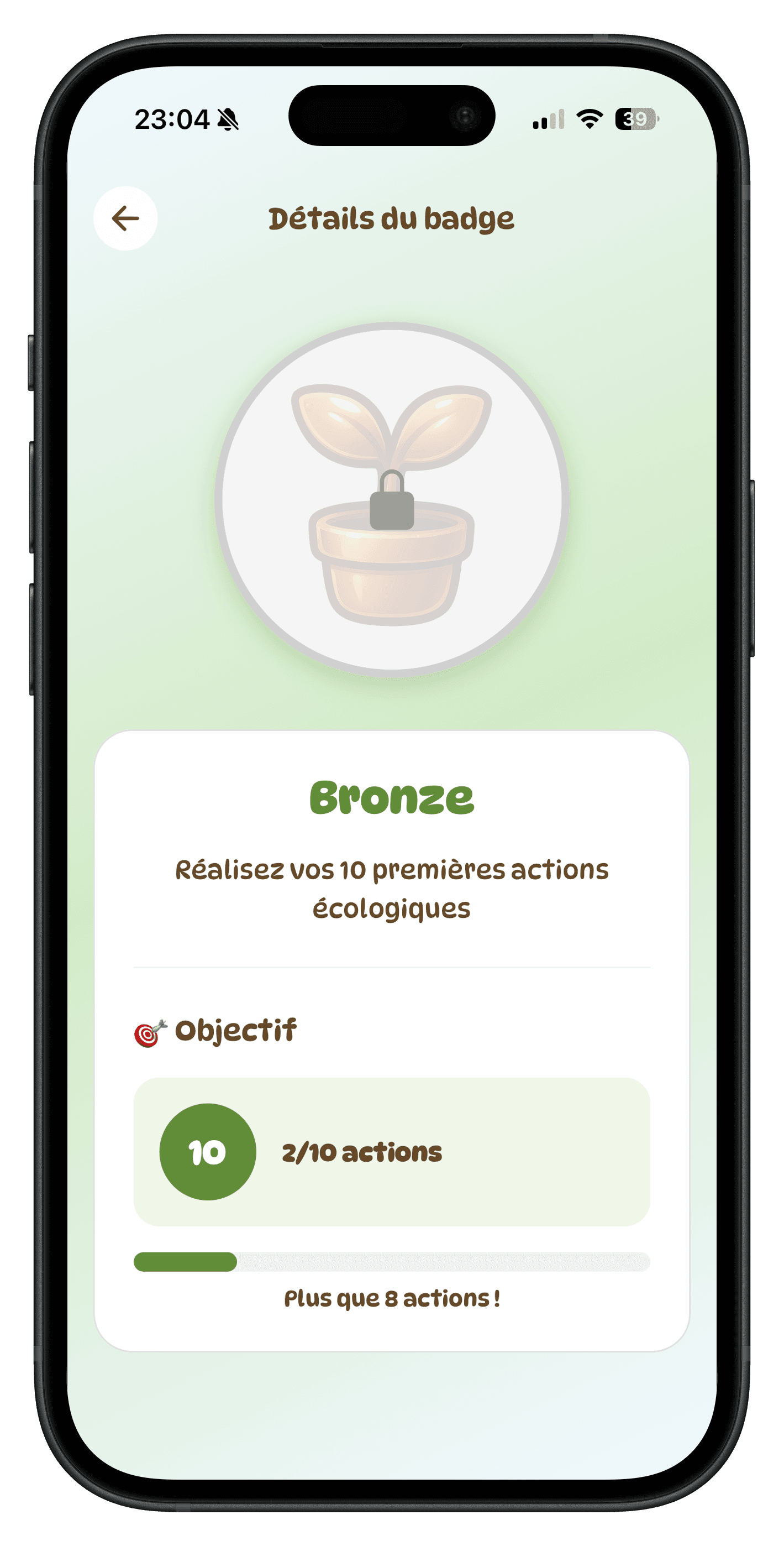 Design simple et agréable